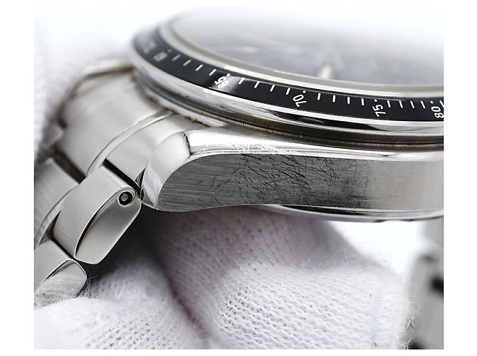 Omega Speedmaster Date 3210.50 Quadrante Nero Orologio Uomo - vista 7