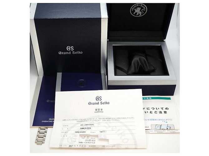Orologio da uomo Seiko Grand SBGV225 9F82-0AF0 Navy Dial - vista 11