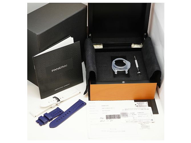 Officine Panerai Luminor Blue Mare PAM01085 Dial Men's Watch - vista 10