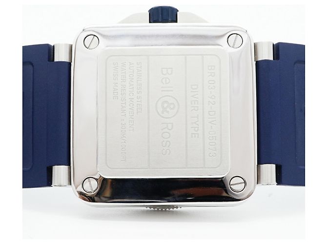 Bell & Ross BR03-92 Diver Blue Dial Herrenuhr - Ansicht 5