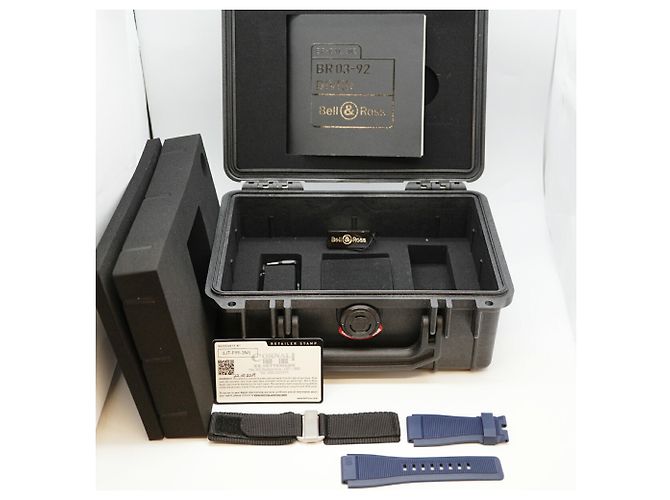 Bell & Ross BR03-92 Diver Blue Dial Herrenuhr - Ansicht 9