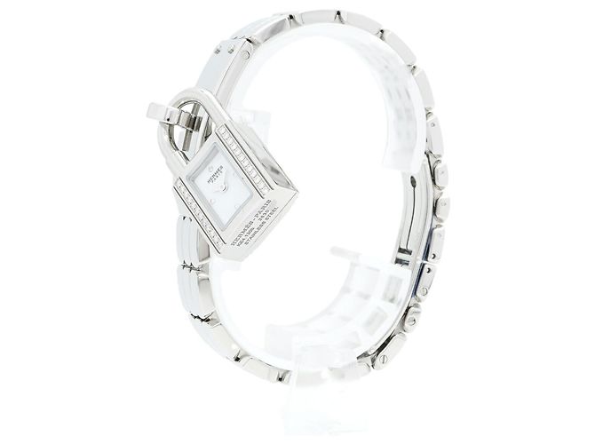 Hermès Relógio Hermes Kelly com bisel de diamantes - vista 2