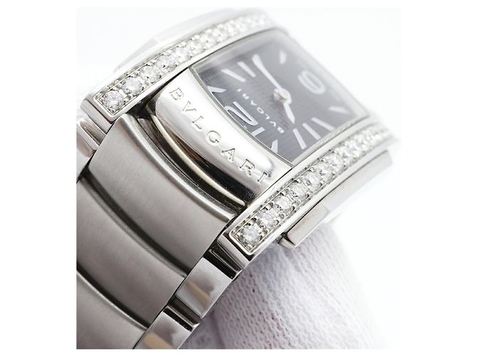 Bulgari Orologio da donna Bvlgari Assioma Side con lunetta diamanti - vista 8