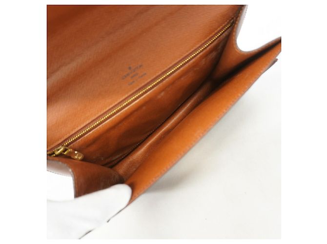 Bolso Louis Vuitton Monogram Monceau 26 Castaño - vista 4