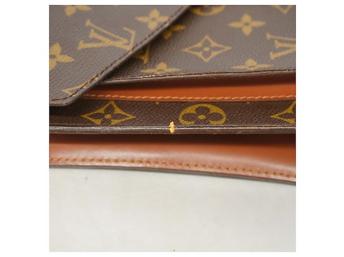 Bolso Louis Vuitton Monogram Monceau 26 Castaño - vista 7
