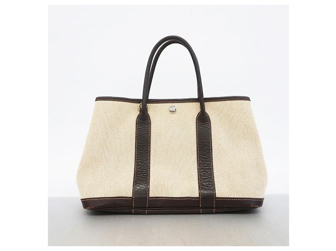 Hermès Saco Tote Hermes Garden TPM Marrom - vista 10
