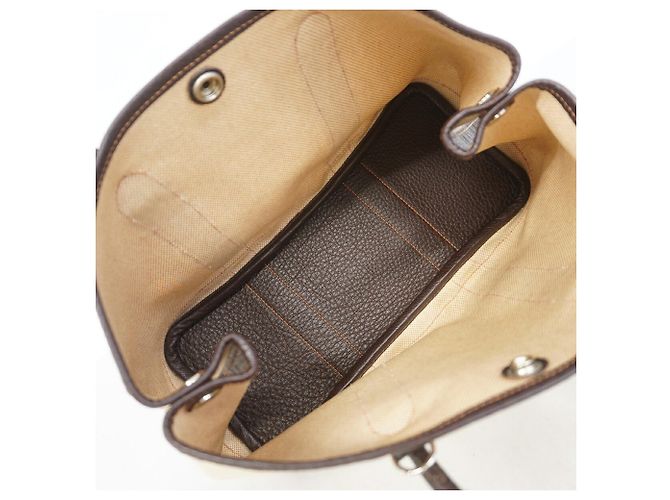 Hermès Saco Tote Hermes Garden TPM Marrom - vista 4