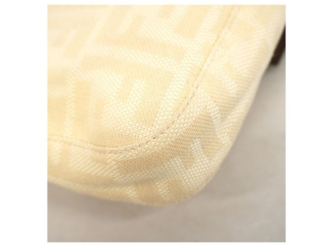 Borsa a secchiello Fendi Zucca Mamma Beige - vista 10