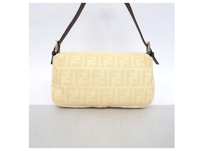 Borsa a secchiello Fendi Zucca Mamma Beige - vista 11