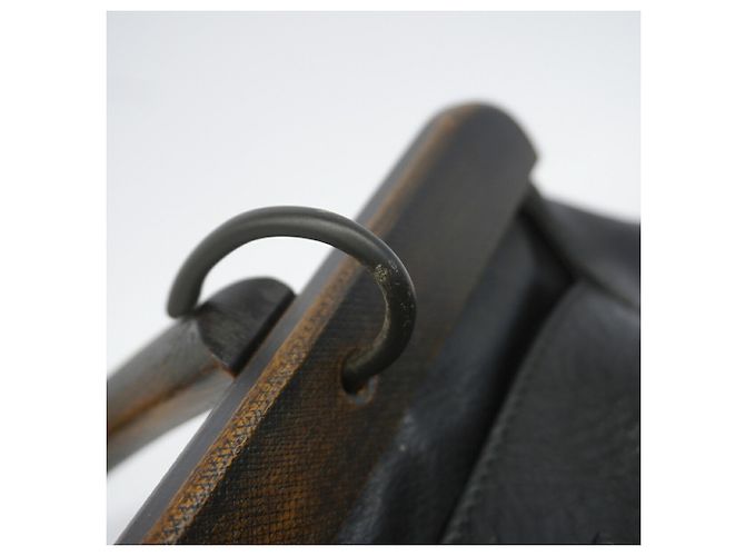 Gucci Handtasche aus schwarzem Leder - Ansicht 8