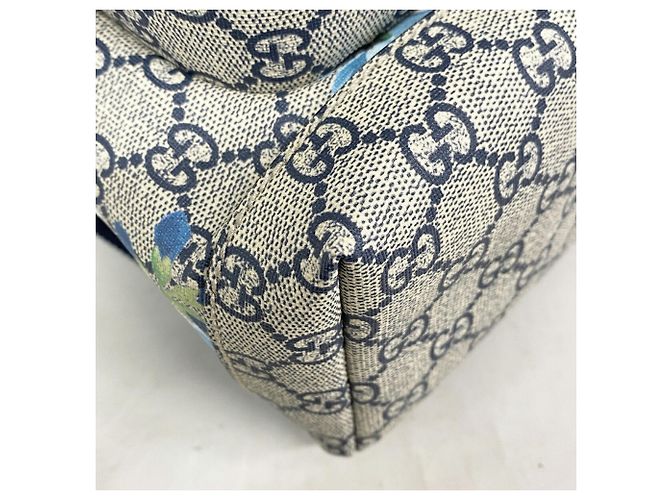 Gucci GG Blooms Backpack in Navy Blue - view 6