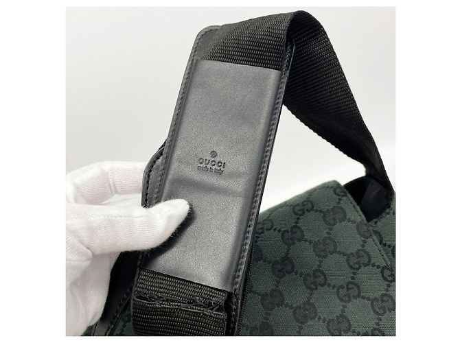 Bolso de hombro Gucci GG Canvas Verde - vista 10