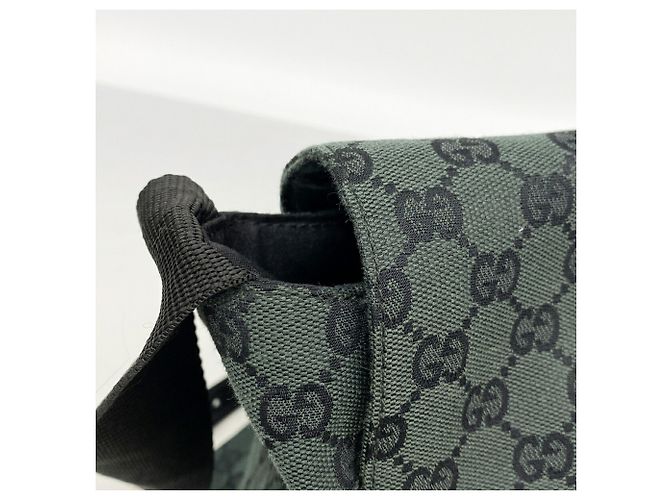 Bolso de hombro Gucci GG Canvas Verde - vista 11