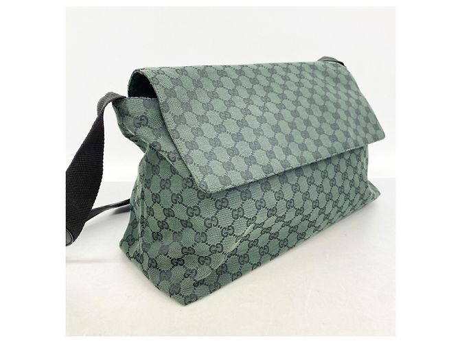 Bolso de hombro Gucci GG Canvas Verde - vista 2