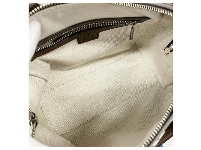 Bolsa Gucci GG Camouflage Marrom Azul - vista 4