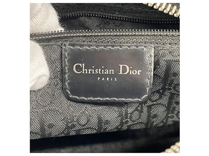 Bolsa Christian Dior Cannage Lady Preto - vista 5