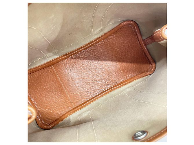 Hermès Bolso Tote Hermes Garden TPM Toile Officier Naranja - vista 4