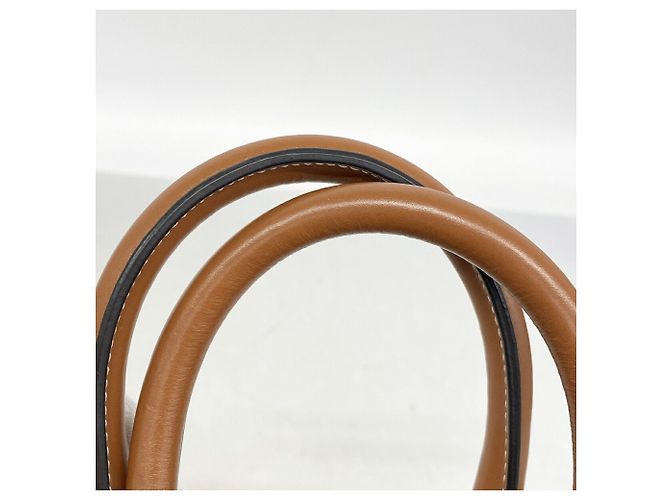 Céline Celine Triomphe Mini Vertical Cabas Handtasche Weiß - Ansicht 9