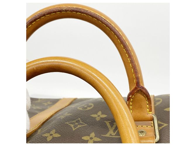 Louis Vuitton Boston Monogram Keepall 50 Castaño - vista 11