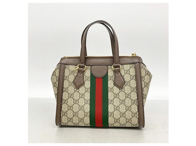 Gucci Ophidia 547551 Brown Handtasche Braun - Ansicht 11