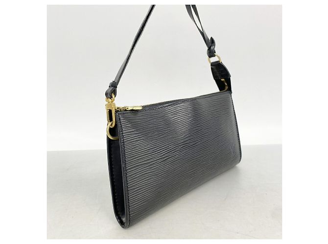 Louis Vuitton Epi Pochette Accessoires M52942 Noir Nero - vista 2