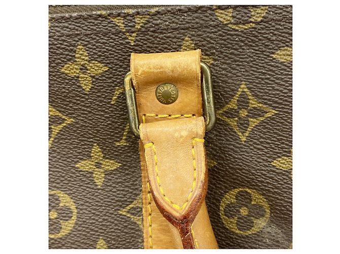 Louis Vuitton Boston Monogram Keepall 55 Castaño - vista 11