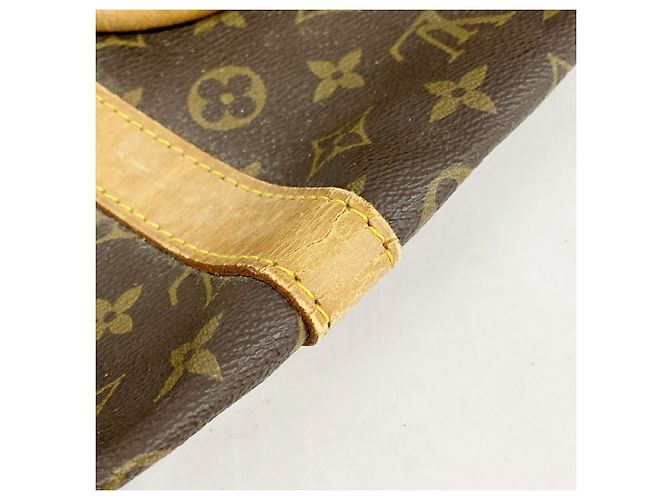 Louis Vuitton Boston Monogram Keepall 55 Castaño - vista 9