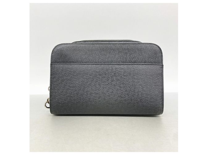 Bolsa de Mão Louis Vuitton Taiga Baikal Cinza - vista 11
