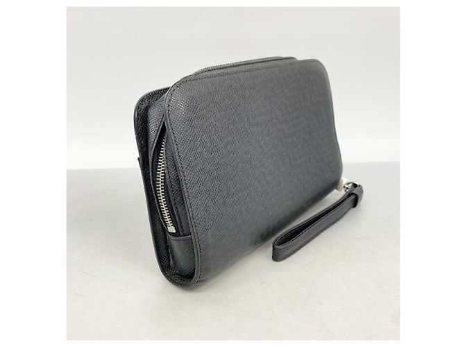 Bolsa de Mão Louis Vuitton Taiga Baikal Cinza - vista 2