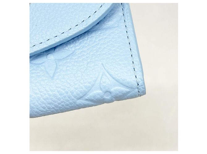 Portamonete Louis Vuitton Monogram Empreinte Blu - vista 6