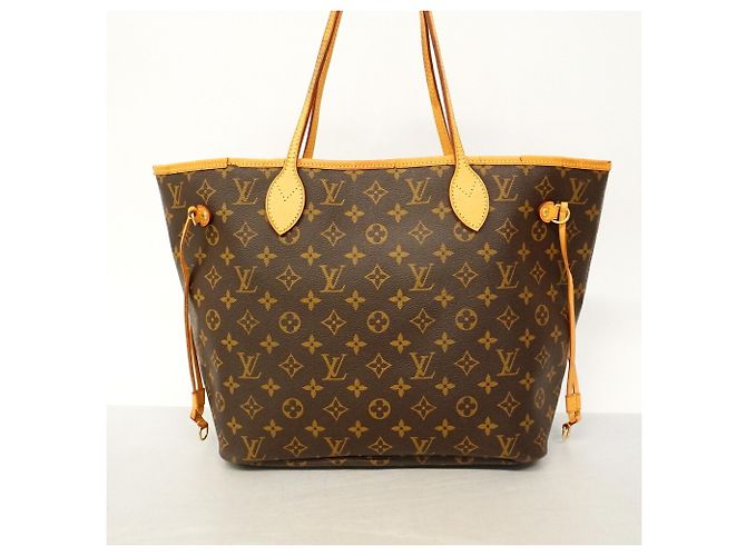 Louis Vuitton Monogram Neverfull MM Tote Bag Brown - view 11