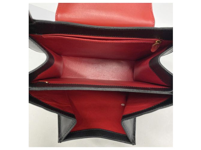Cartier Panthère Lederhandtasche Schwarz - Ansicht 4