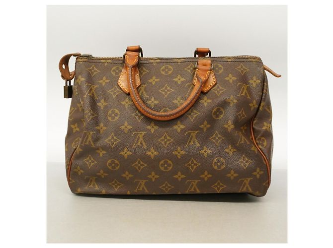 Bolsa Louis Vuitton Monogram Speedy 30 Marrom - vista 11
