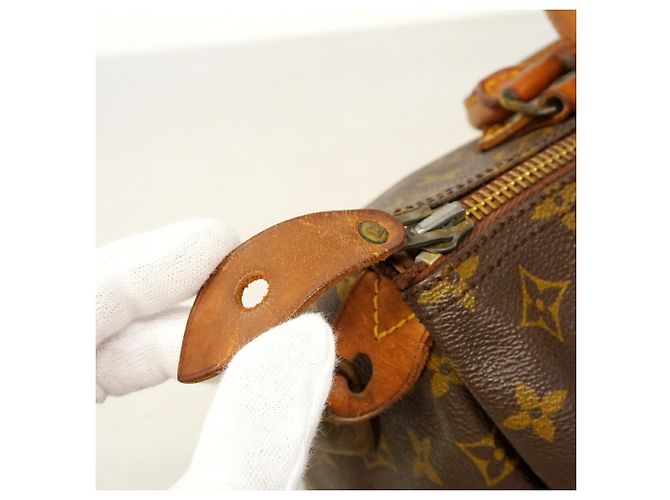 Bolsa Louis Vuitton Monogram Speedy 30 Marrom - vista 7