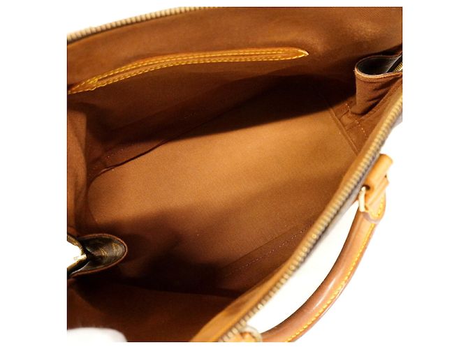 Louis Vuitton Alma Monogram Handtasche Braun - Ansicht 4