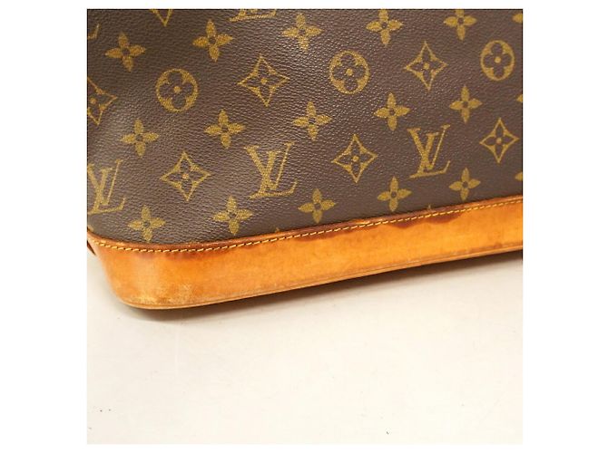 Louis Vuitton Alma Monogram Handtasche Braun - Ansicht 9