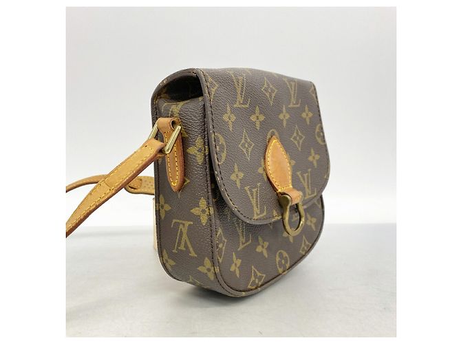 Bolsa de Ombro Louis Vuitton Monogram Mini Saint Cloud Marrom - vista 2