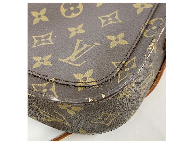 Bolsa de Ombro Louis Vuitton Monogram Mini Saint Cloud Marrom - vista 6