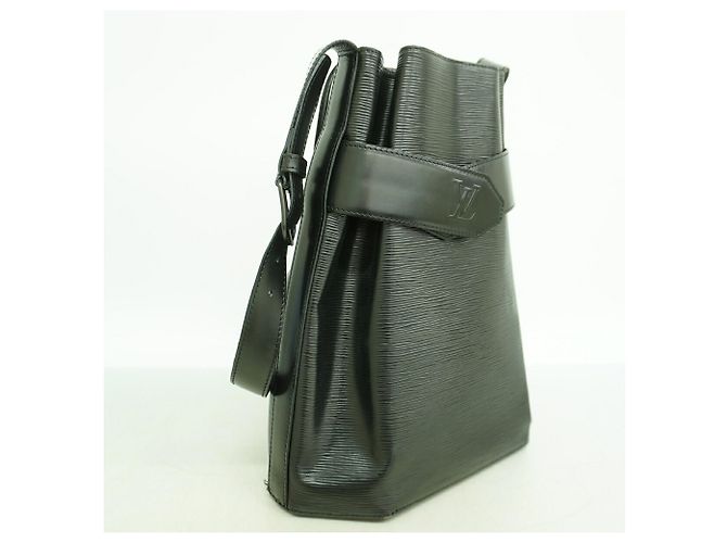 Louis Vuitton Epi Sac Depaule GM Shoulder Bag Schwarz - Ansicht 2