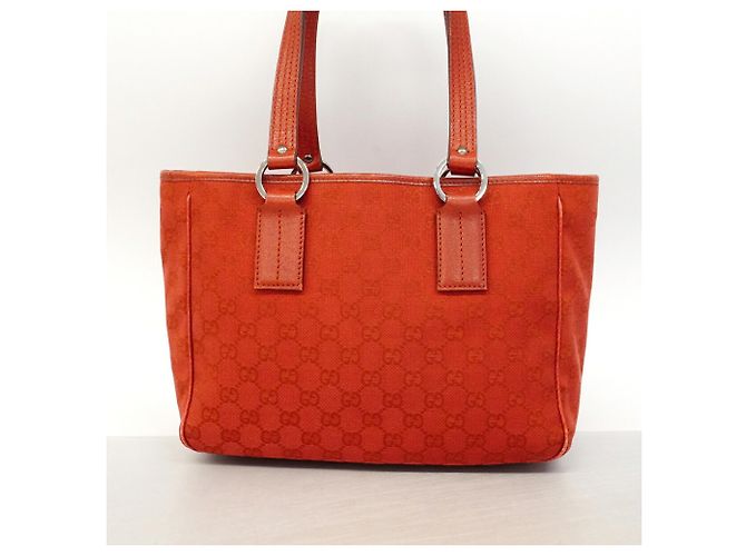 Gucci GG Canvas Tote Bag 113019 Rot - Ansicht 10