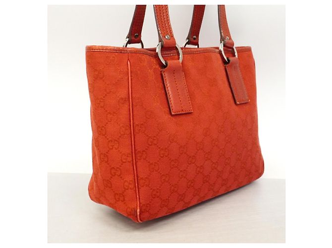 Gucci GG Canvas Tote Bag 113019 Rot - Ansicht 2
