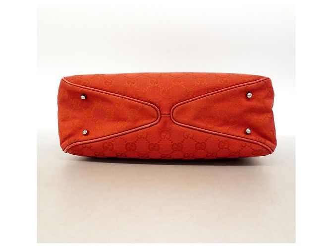 Gucci GG Canvas Tote Bag 113019 Rot - Ansicht 3