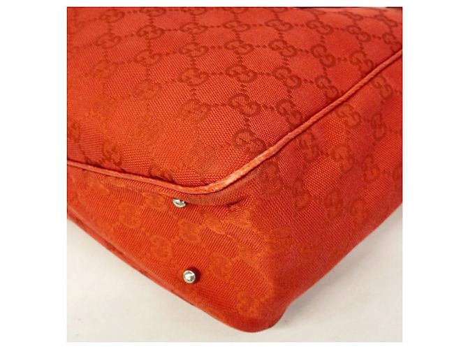 Gucci GG Canvas Tote Bag 113019 Rot - Ansicht 6
