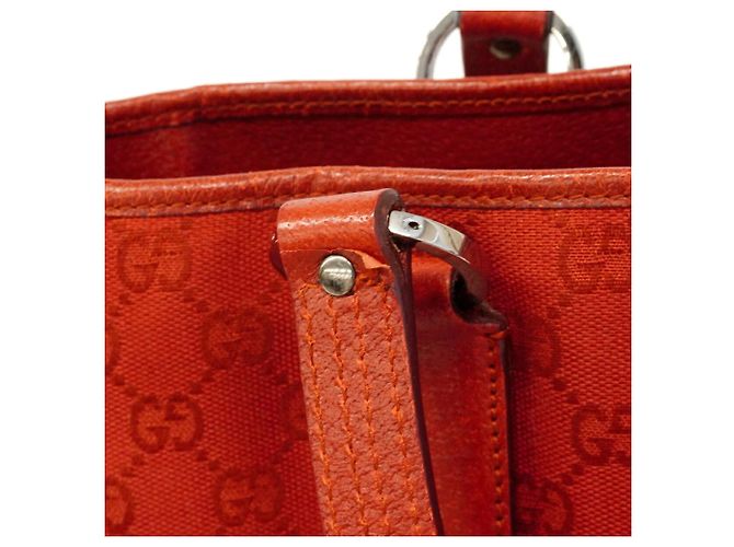 Gucci GG Canvas Tote Bag 113019 Rot - Ansicht 9
