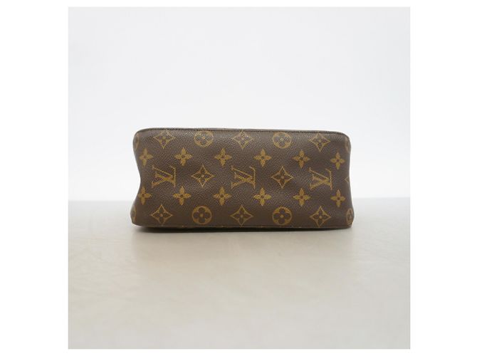 Bolso de hombro Louis Vuitton Monogram Looping MM Castaño - vista 3