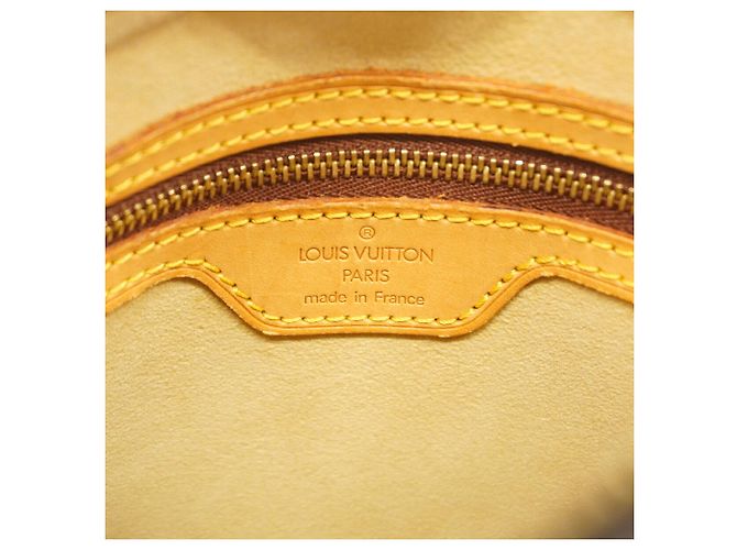 Bolso de hombro Louis Vuitton Monogram Looping MM Castaño - vista 5