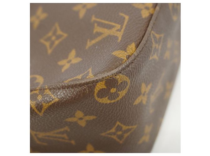Bolso de hombro Louis Vuitton Monogram Looping MM Castaño - vista 6