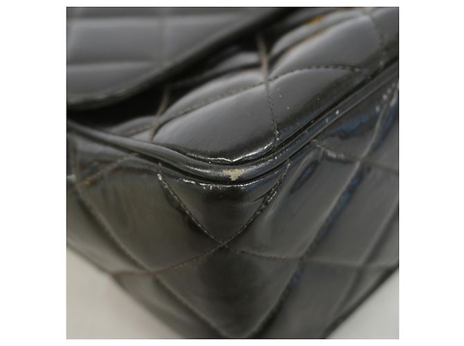 Chanel Matelassé Schultertasche mit Kette Schwarz - Ansicht 7