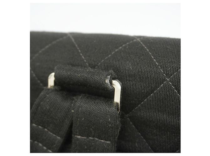Mochila Chanel Matelassé de algodón Negro - vista 11