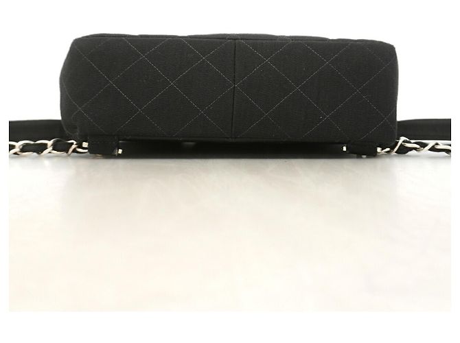 Mochila Chanel Matelassé de algodón Negro - vista 3